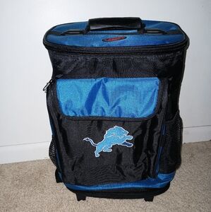 NFL Detroit Lions Rolling Cooler/Backpack NWOT